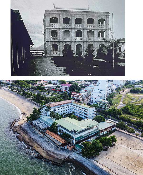 Ngôi nhà của bác sĩ Alexandre Yersin (còn gọi là lầu ông Tư) tại TP Nha Trang. Năm 1891, sau khi tới Đông Dương, Yersin quyết định xin thôi việc ở Messageries (Công ty Vận tải Hàng hải - làm bác sĩ trên chuyến tàu đi Sài Gòn - Hải Phòng) để đến sống tại Nha Trang. Ông cho dựng một ngôi nhà gỗ ở Xóm Cồn, mở phòng khám, thường chữa bệnh miễn phí nên người dân yêu quý, thường gọi là ông Tư. Nơi này hiện là nhà nghỉ dưỡng 378 của Bộ Công an, dự kiến di dời ra khu vực bắc bán đảo Cam Ranh. Tương lai nơi đây có khu phức hợp với những công trình nổi bật như bảo tàng Yersin (4.000 m2), khu thương mại và cafe, bar biển; cải tạo công viên Yersin...