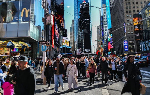 New York hiện là thành phố có nhiều triệu phú nhất trên thế giới. (Ảnh: Getty Images).